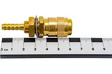 Соединитель Tig быстросъемный FA3045 6 мм к горелке TIG WP 17-18-26 Grovers BK-500.3045