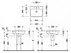 Раковина Duravit P3 Comforts 55 см 2331550000