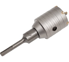 Коронка буровая 55 мм, SDS plus, в сборе Варяг 013545