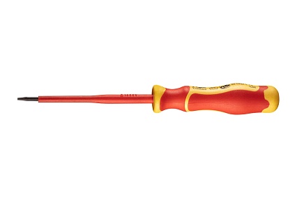 Шлицевая отвертка Neo Tools 0.6 x 3 x 100 мм, 1000 В 04-131