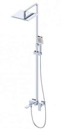 Душевая стойка Wonzon&Woghand Cube WW-88739016-CR хром