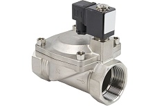Электромагнитный клапан DN.ru VS2W-401V-PU-NC Ду50 Ру10 сталь, пилотный VITON 220В AC D130-01510