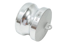 Камлок соединение типа DР (2&quot;; заглушка для розетки; алюминий) TITAN LOCK TL200DPAL