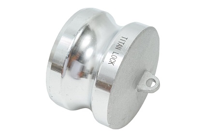 Камлок соединение типа DР (2"; заглушка для розетки; алюминий) TITAN LOCK TL200DPAL