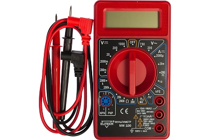 Мультиметр Elitech ММ 100 182085