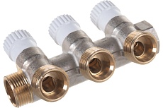 Распределительный коллектор STOUT 3/4, 3 отвода 3/4ЕК SMB 6851 343403 RG008S37ROJ098