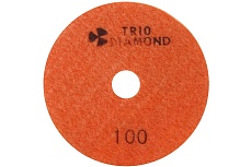 Круг алмазный гибкий шлифовальный Черепашка 100 № 100 TRIO-DIAMOND 340100