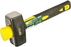 Кувалда с фибергласовой ручкой 1 кг FIT Профи 45221