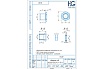 Штуцер для врезки в бочку 1/2" ВР х 3/4" НР HG 1896219