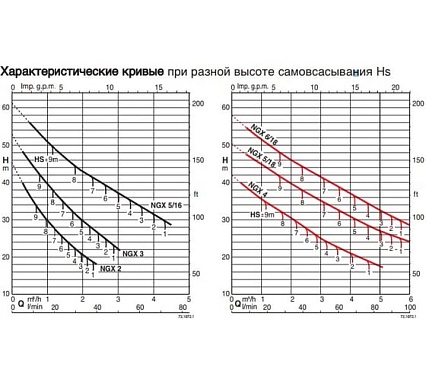 Самовсасывающий электронасос Calpeda NGXM 2 230/50 Hz 100381804