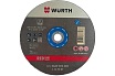 Диск отрезной по стали Red Line 230x2x22.23 мм Wurth 0669202302961 25
