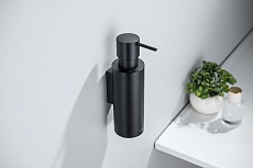 Дозатор для мыла Aquatek Оберон AQ4205MB черный матовый