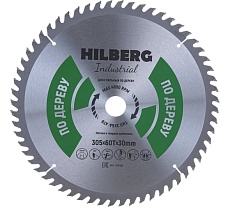Диск пильный Industrial Дерево (305x30 мм; 60Т) Hilberg HW306
