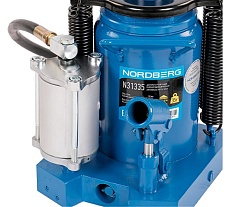 Бутылочный пневмогидравлический домкрат Nordberg 35 т N31335