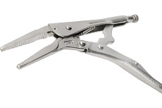 Клещи зажимные с длинными носами WORKPRO PRO 230 мм, СR-V WP231052