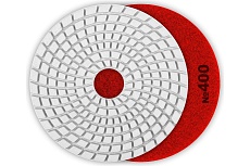 Алмазный гибкий шлифовальный круг для мокрого шлифования Зубр 125 мм, №400 29867-400