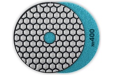 Алмазный гибкий шлифовальный круг для сухого шлифования Зубр 100 мм, №400 29868-400