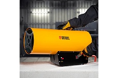 Газовая тепловая пушка Denzel GHG-50, 50 кВт, 1400 м3/ч, пропан-бутан 96480