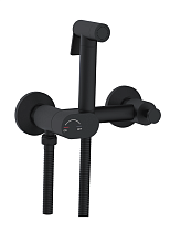 Смеситель RGW SP-216B с гигиеническим душем, черный 581408216-04