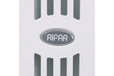 Биметаллический радиатор Rifar SUPReMO 500 9 секций, боковое подключение, белый RAL 9016 S 500-9