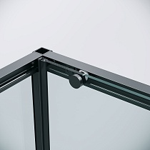 Душевой уголок Grossman Galaxy 120.K33.01.1490.21.00 140x90 прозрачный, черный матовый