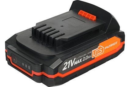 Аккумулятор BR 21VMax Pro UES (21 В; 2 А*ч; Li-ion) Patriot 180301120