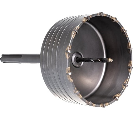 Коронка твердосплавная с адаптером по бетону Special (125х50х250 мм; SDS-max) MONOGRAM 089-243