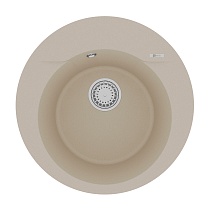 Кухонная мойка Lemark Sula 500 50 см бежевый, 9910002