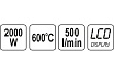 Технический фен Yato 600C YT-82293