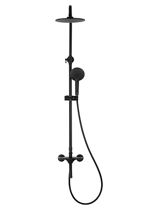 Душевая стойка Wonzon&Woghand WW-N3S962-MB черный матовый