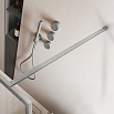 Душевая перегородка Vincea Волк-Ин (Walk-In) VSW-1HP800FLBN 80x200 брашированный никель, рифленое