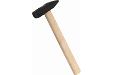 Слесарный молоток Арефино инструмент с квадратным бойком, 300 г, оксидированный, лак С602