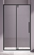 Душевая дверь Vincea Slim-N VDP-4SN100CLB 100x195 черный, прозрачная