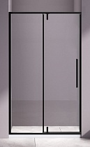 Душевая дверь Vincea Slim-N VDP-4SN100CLB 100x195 черный, прозрачная