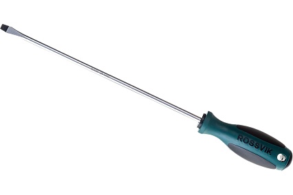 Шлицевая отвертка Rossvik SL6х250мм SL6250