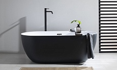 Акриловая ванна Aquanet Delight 170x78 см, 00289723 черный матовый