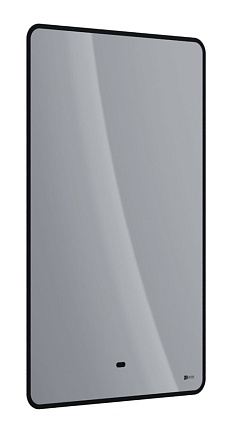 Зеркало Lemark Mioblack 50x80 см LM50ZM-black с подсветкой, антипар