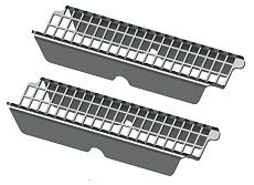 Решетка для волос TECEdrainprofile 674002