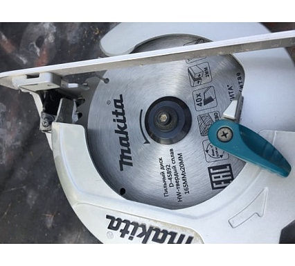 Диск пильный Standard (165х20х2.0 мм; Z40) по дереву Makita D-45892