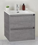 Тумба с раковиной BelBagno Kraft 39-500 50 см Cemento Grigio