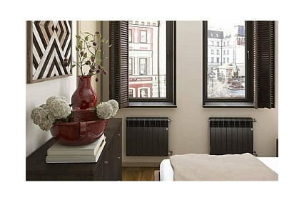 Радиатор Royal Thermo Biliner Alum 500 Noir Sable - 12 секций НС-1250272