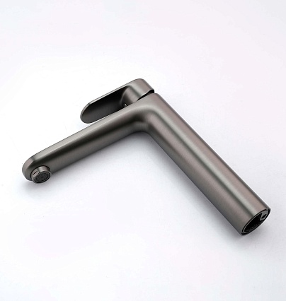 Смеситель для раковины Aquatek Ника AQ1804BGM оружейная сталь