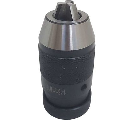 Патрон сверлильный быстрозажимной Partner B16-1-16 диапазон 1-16мм, посадка B16 507116