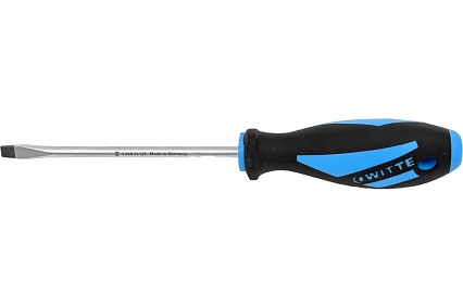 Слесарная шлицевая отвертка WITTE MAXX 1,2х6,5х125 мм 531072016