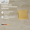 Трап для душа RGW Drain Leo-02-10Gb 10x10 см брашированное золото 60210210-06