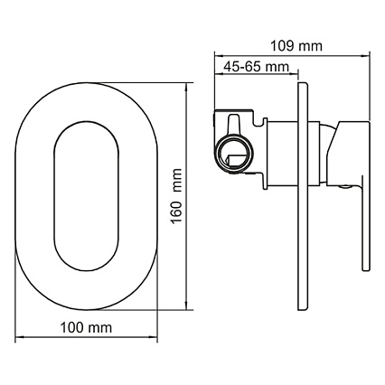 Смеситель для биде WasserKRAFT A117451 с душем