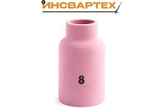 Сопло керамическое TIG Инсвартех 17-18-26 54N для газовой линзы №8, 10 шт IST0185