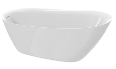 Акриловая ванна AQUAme AQM3503GW 167x75 см белый глянец