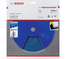 Диск пильный Expert for High Pressure Laminate (254x30 мм; 2.8/1.8 мм; 80T) Bosch 2608644360