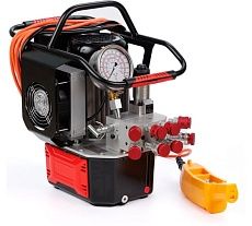 Насос гидравлический СМТ ATW 700 Bar, 4 Поста, ПДУ, Радиатор. 5,5 L. 220 V. LP3-4